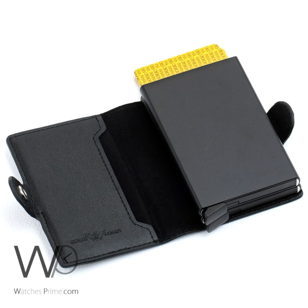 Pop Up Armani Men's Credit Card Holder | Watches Prime