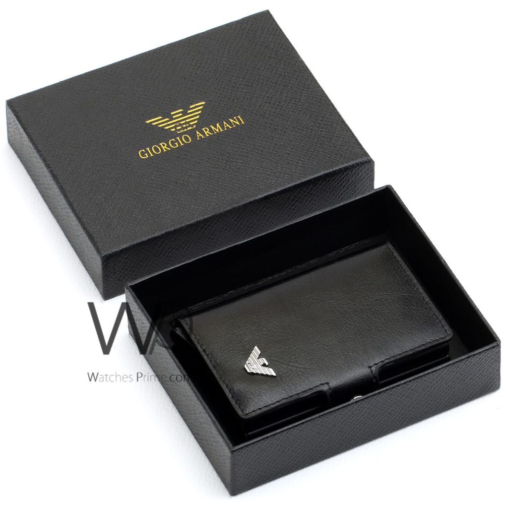 Pop Up Armani Men's Credit Card Holder | Watches Prime