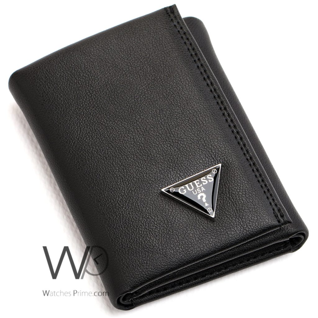 Original Guess USA Men's Black Wallet | Watches Prime