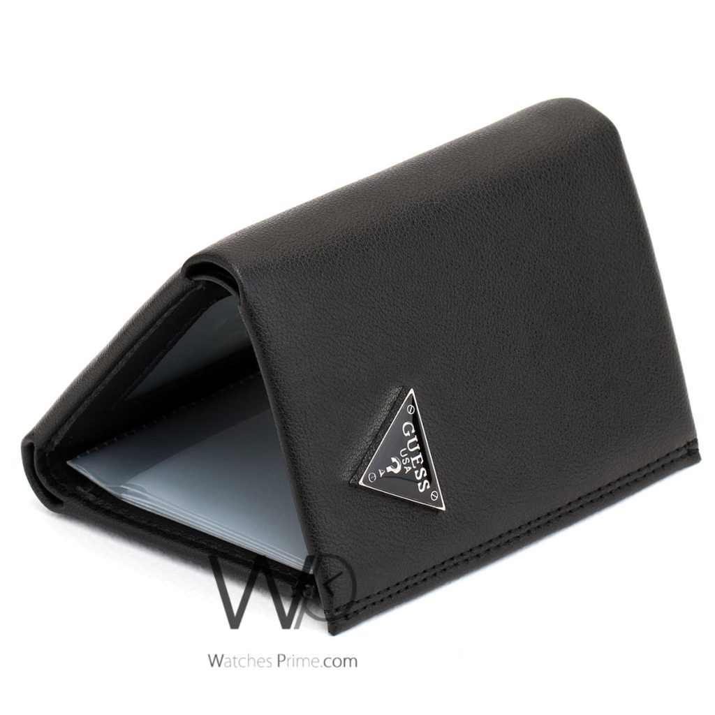 Original Guess USA Men's Black Wallet | Watches Prime