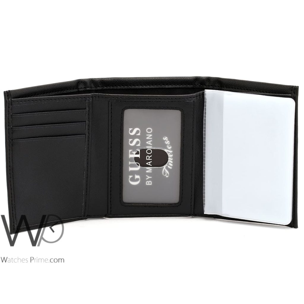 Original Guess USA Men's Black Wallet | Watches Prime