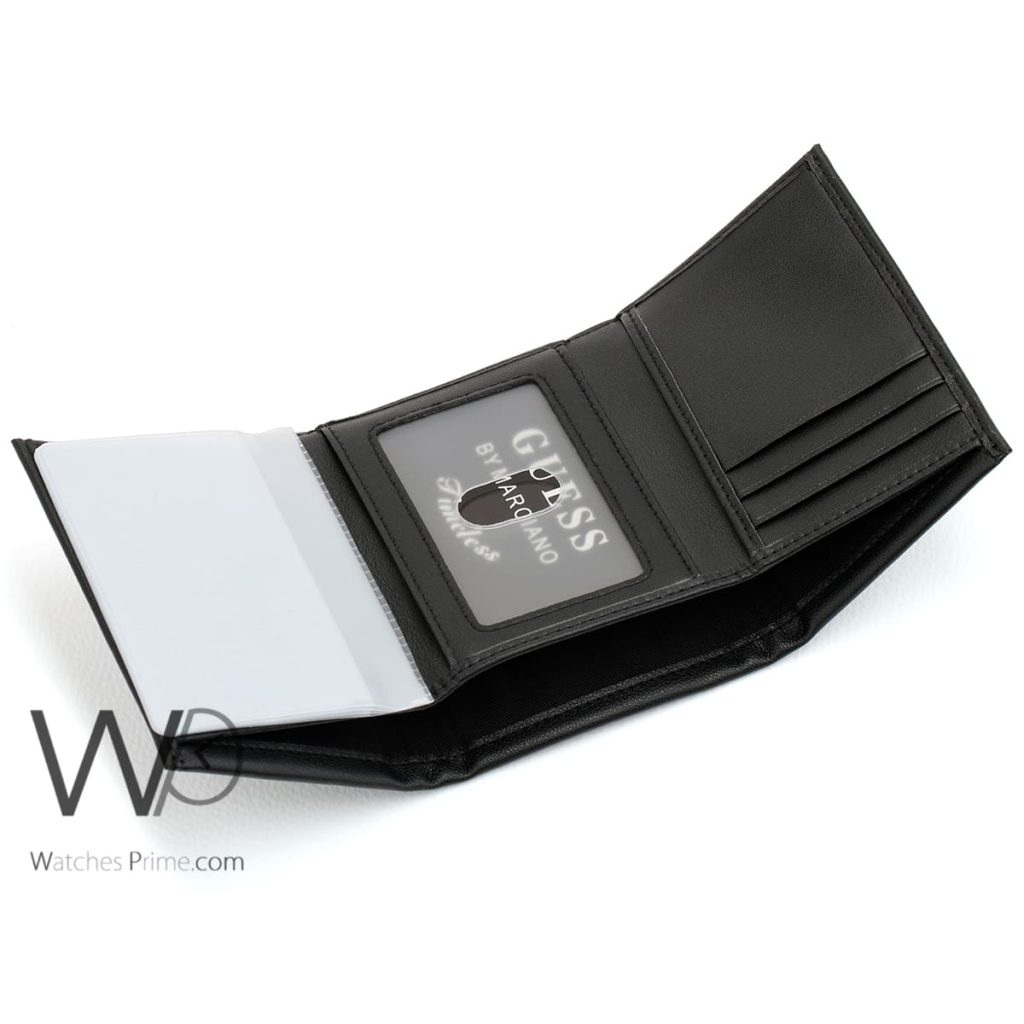 Original Guess USA Men's Black Wallet | Watches Prime