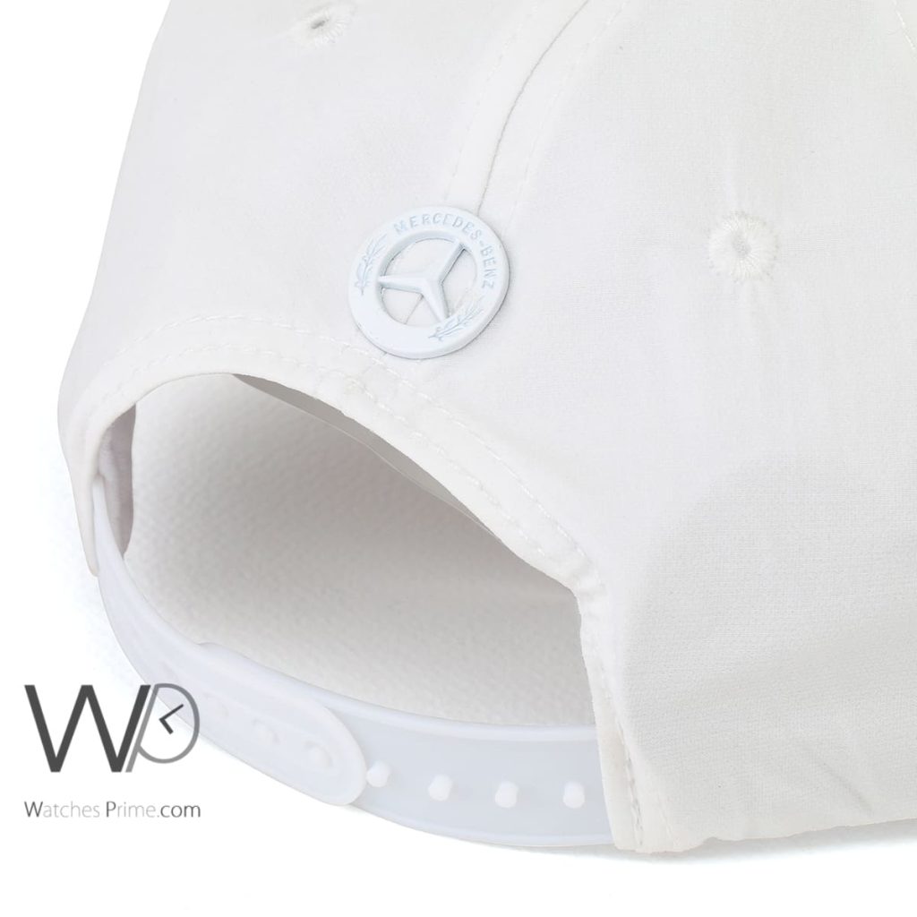 Mercedes Benz white baseball cap for men | Watches Prime