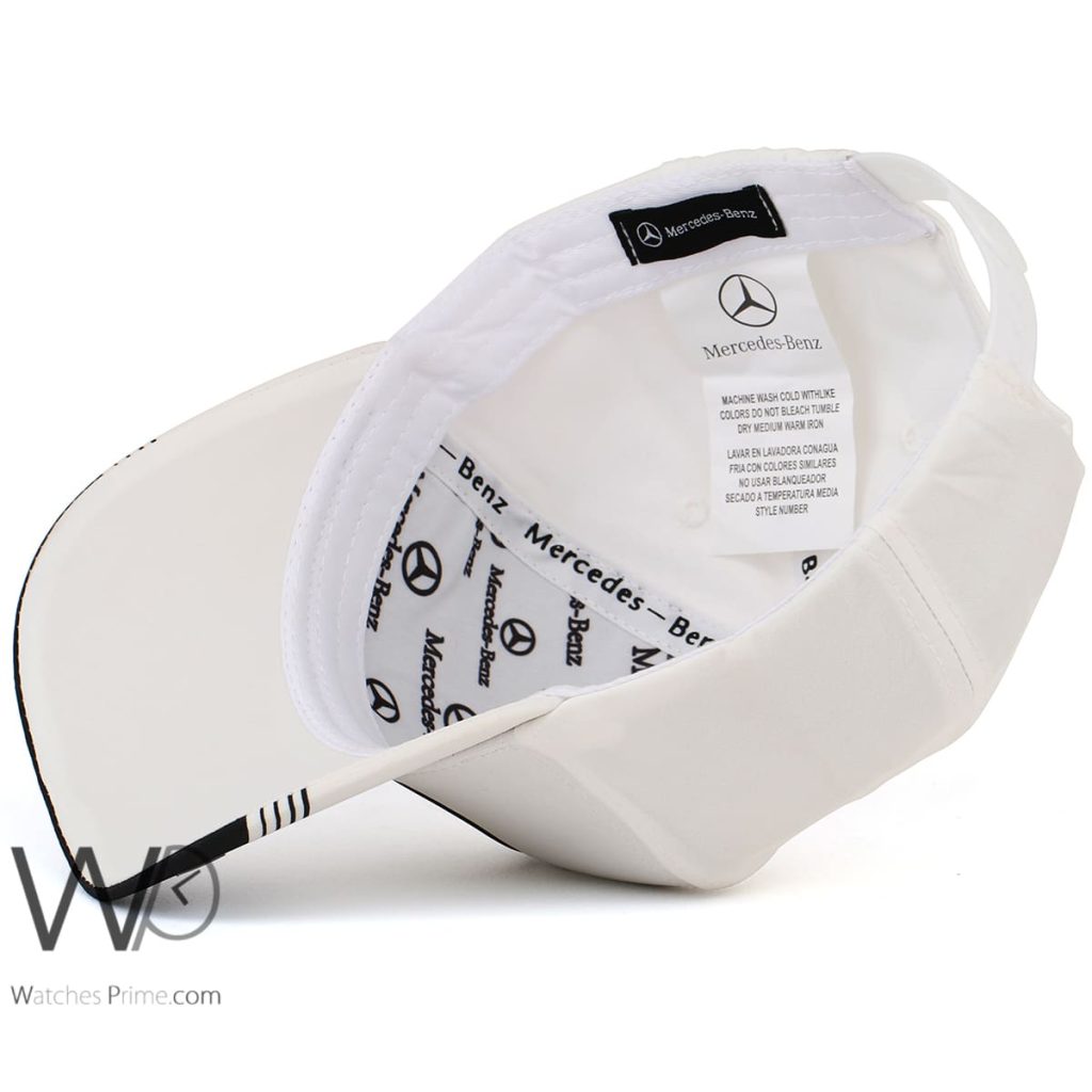 Mercedes Benz white baseball cap for men | Watches Prime