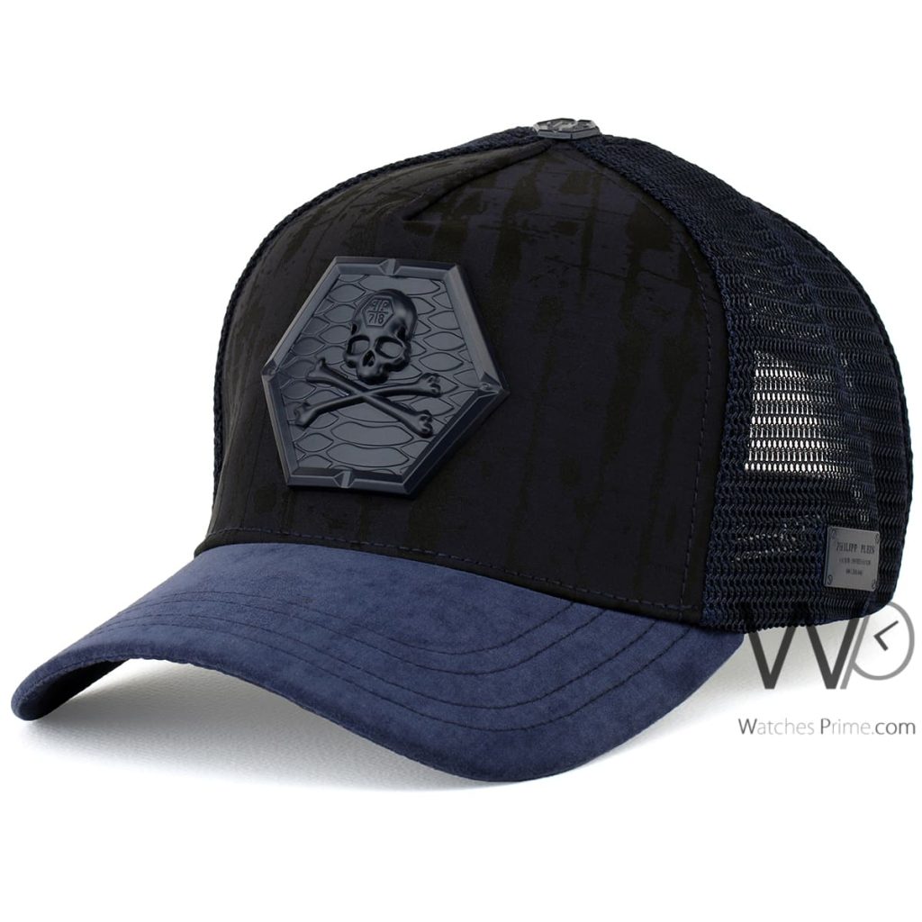 Philipp Plein Trucker Hat blue for men | Watches Prime