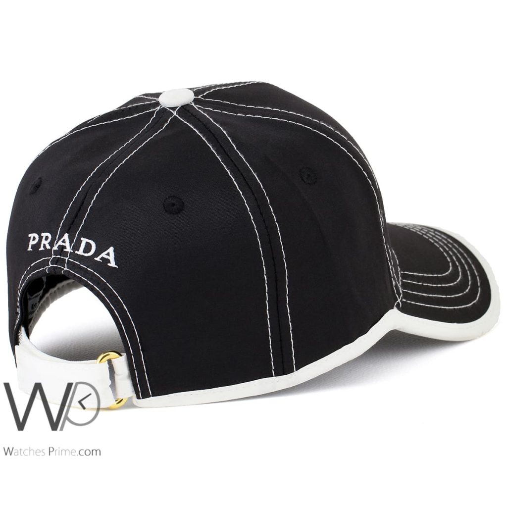 Prada Black baseball Hat for men | Watches Prime