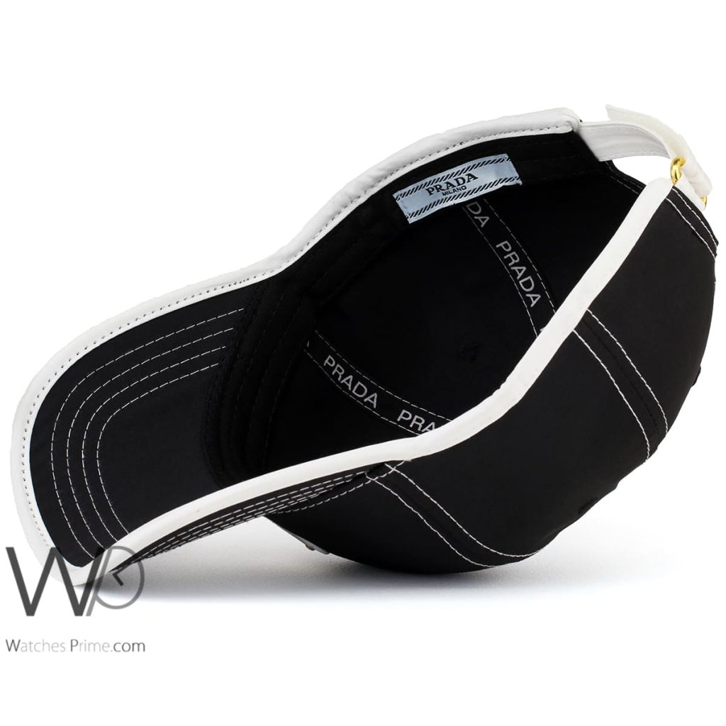 Prada Black baseball Hat for men | Watches Prime