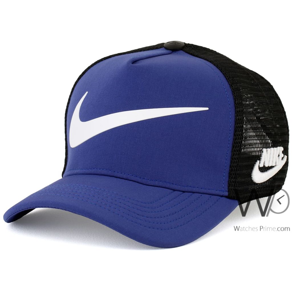 Nike Blue Trucker Hat for men | Watches Prime