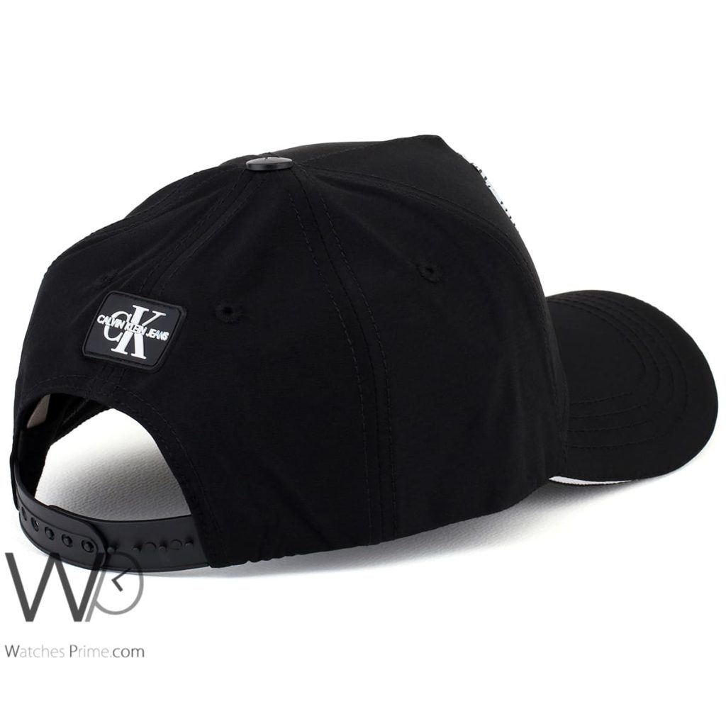 Calvin Klein CK Black Cotton Men's Cap | Watches Prime