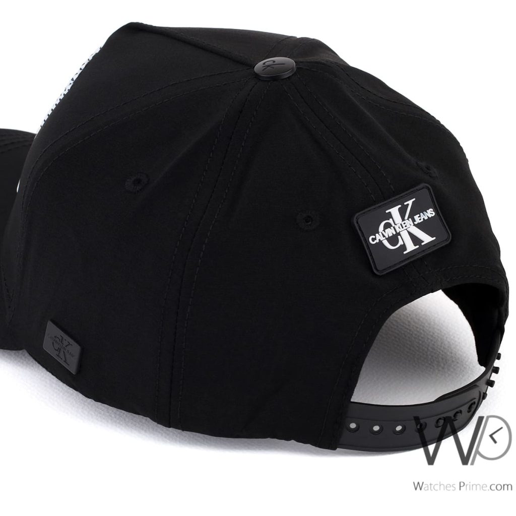 Calvin Klein CK Black Cotton Men's Cap | Watches Prime