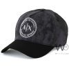 Armani Exchange AX Grey Black Cotton Men's Cap | Watches Prime
