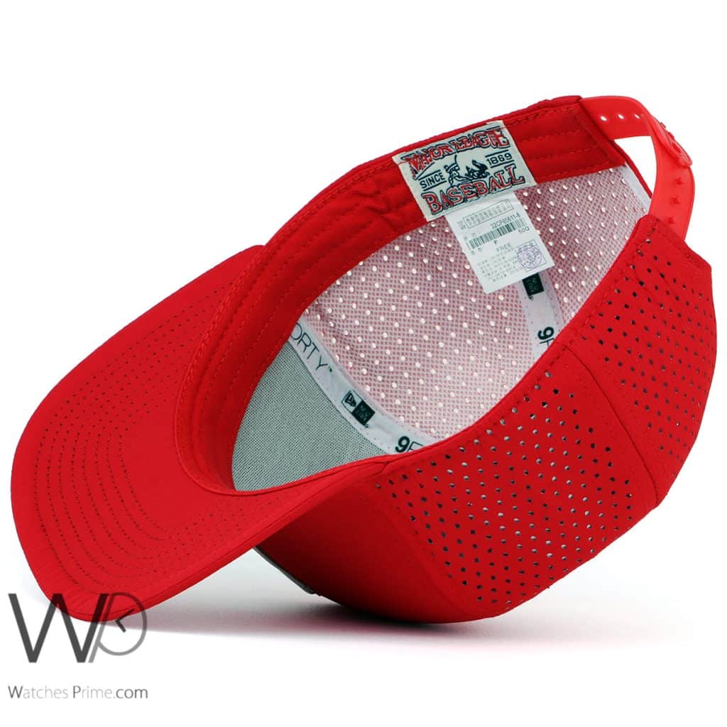 New York Yankees NY Red Cotton Men's Cap | Watches Prime