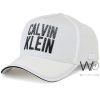 Calvin Klein CK White Cotton Men's Cap | Watches Prime