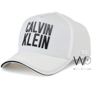 White calvin klein jeans ck mens baseball cotton cap