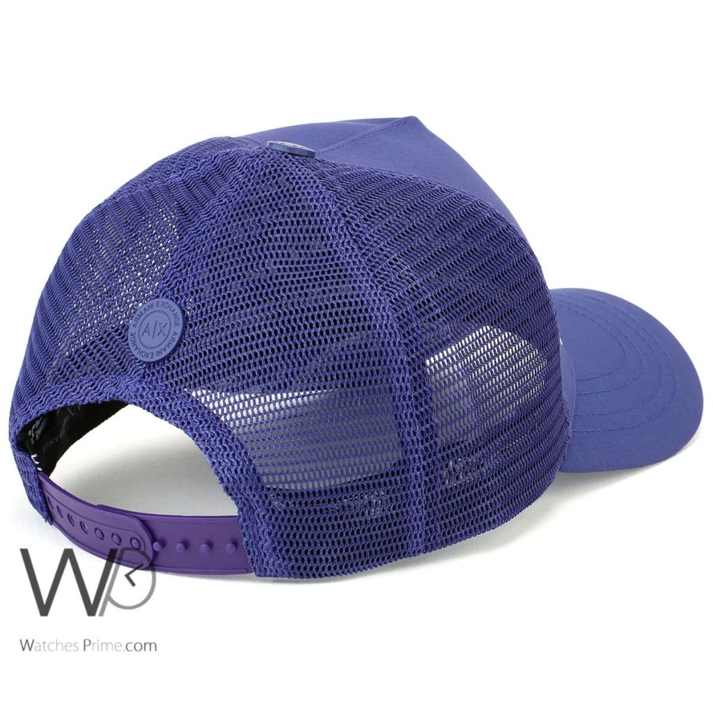 Armani Exchange AX Blue Trucker Cap | Watches Prime