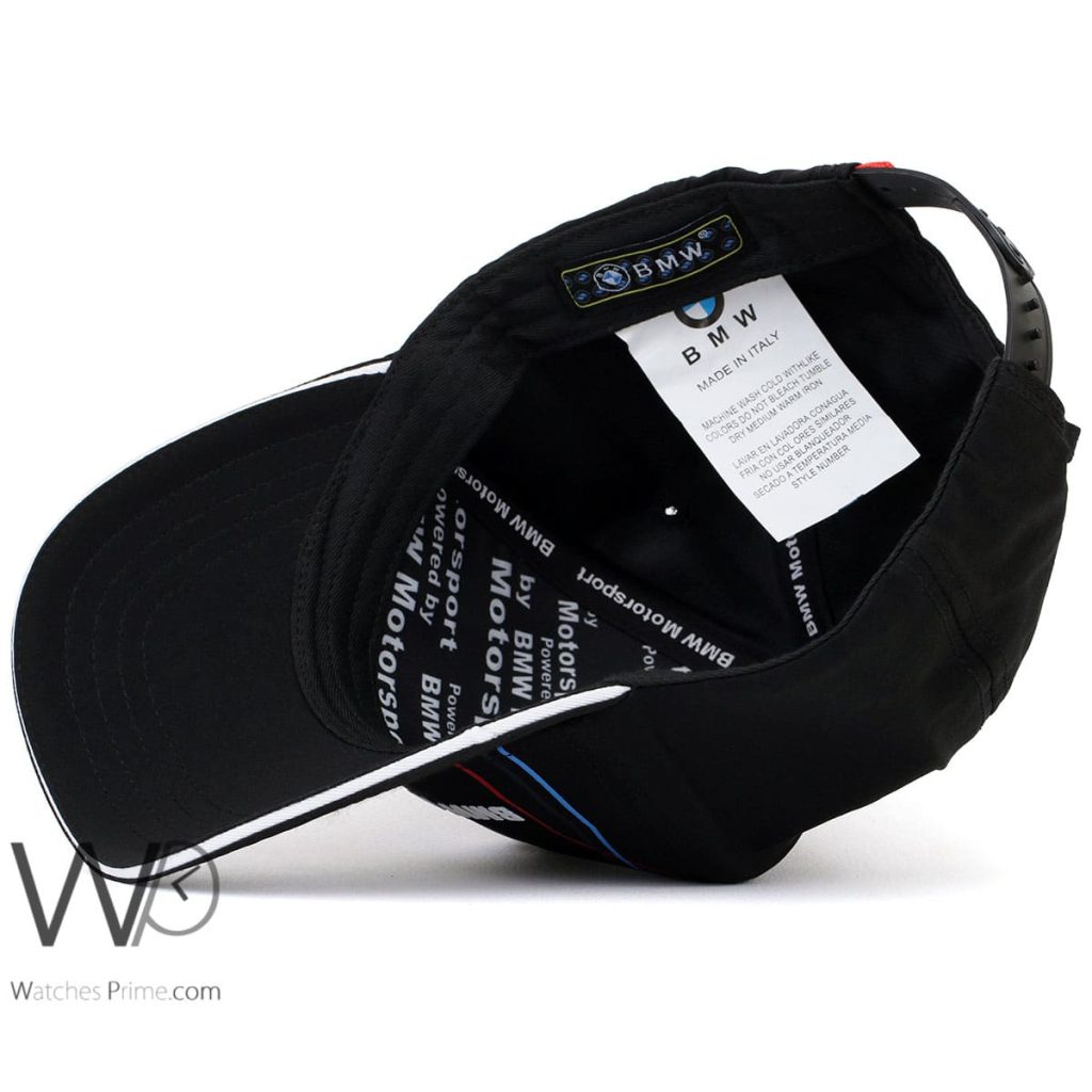 BMW Motor Sport Black Baseball Cotton Cap | Watches Prime