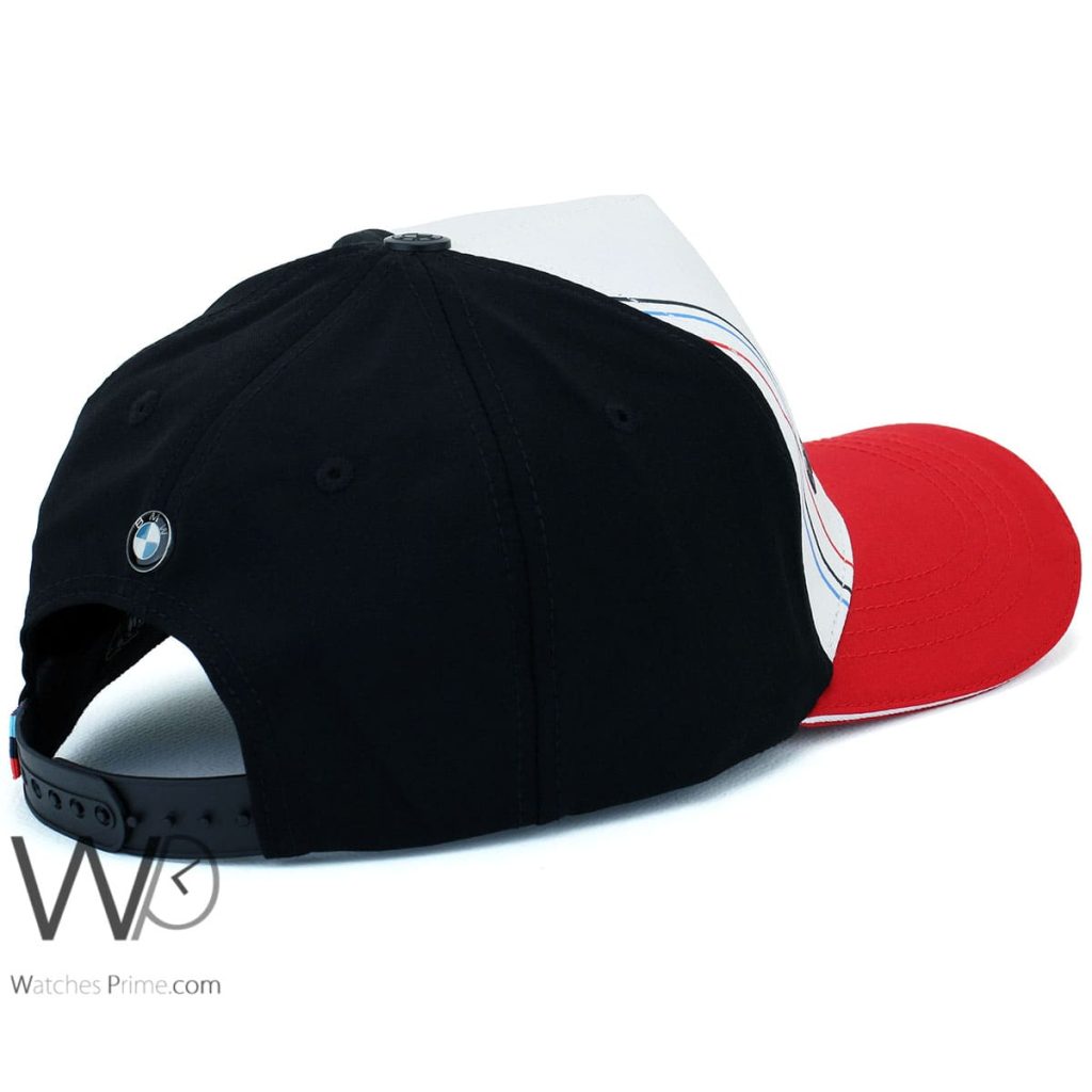 BMW Motor Sport White Red Black Baseball Cap | Watches Prime