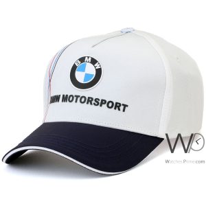 Baseball cap bmw motor sport white blue cotton hat