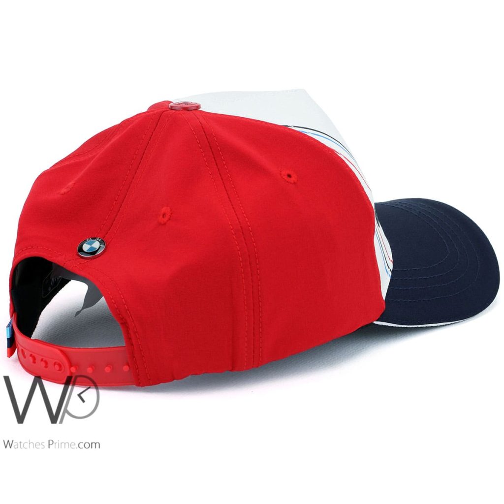 BMW Motor Sport White Red Blue Baseball Cap | Watches Prime