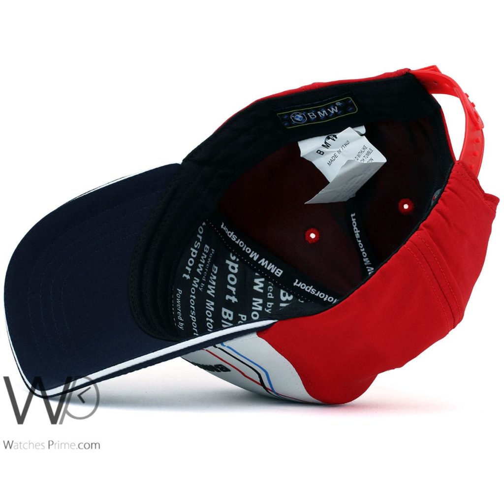 BMW Motor Sport White Red Blue Baseball Cap | Watches Prime