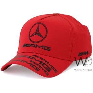Baseball cap mercedes benz amg red cotton hat