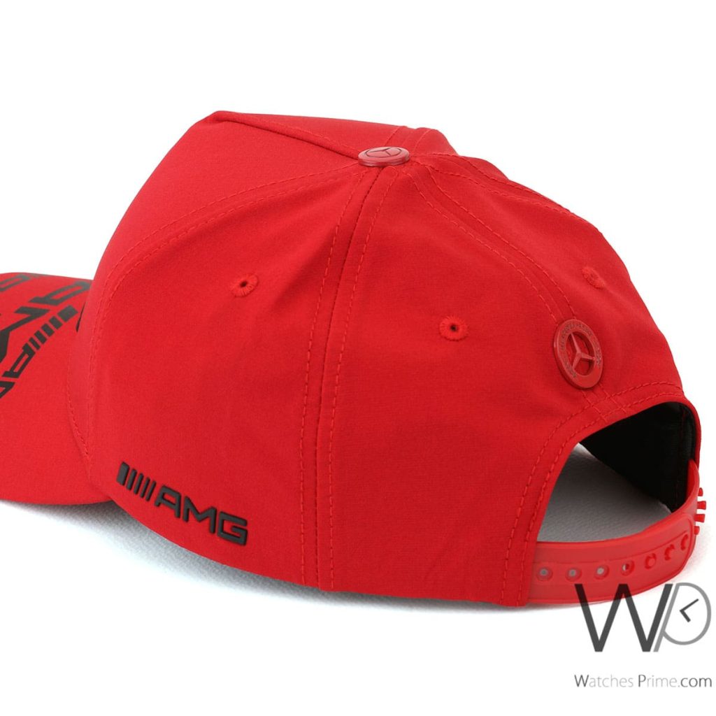 Mercedes Benz Amg Red Baseball Cotton Cap | Watches Prime