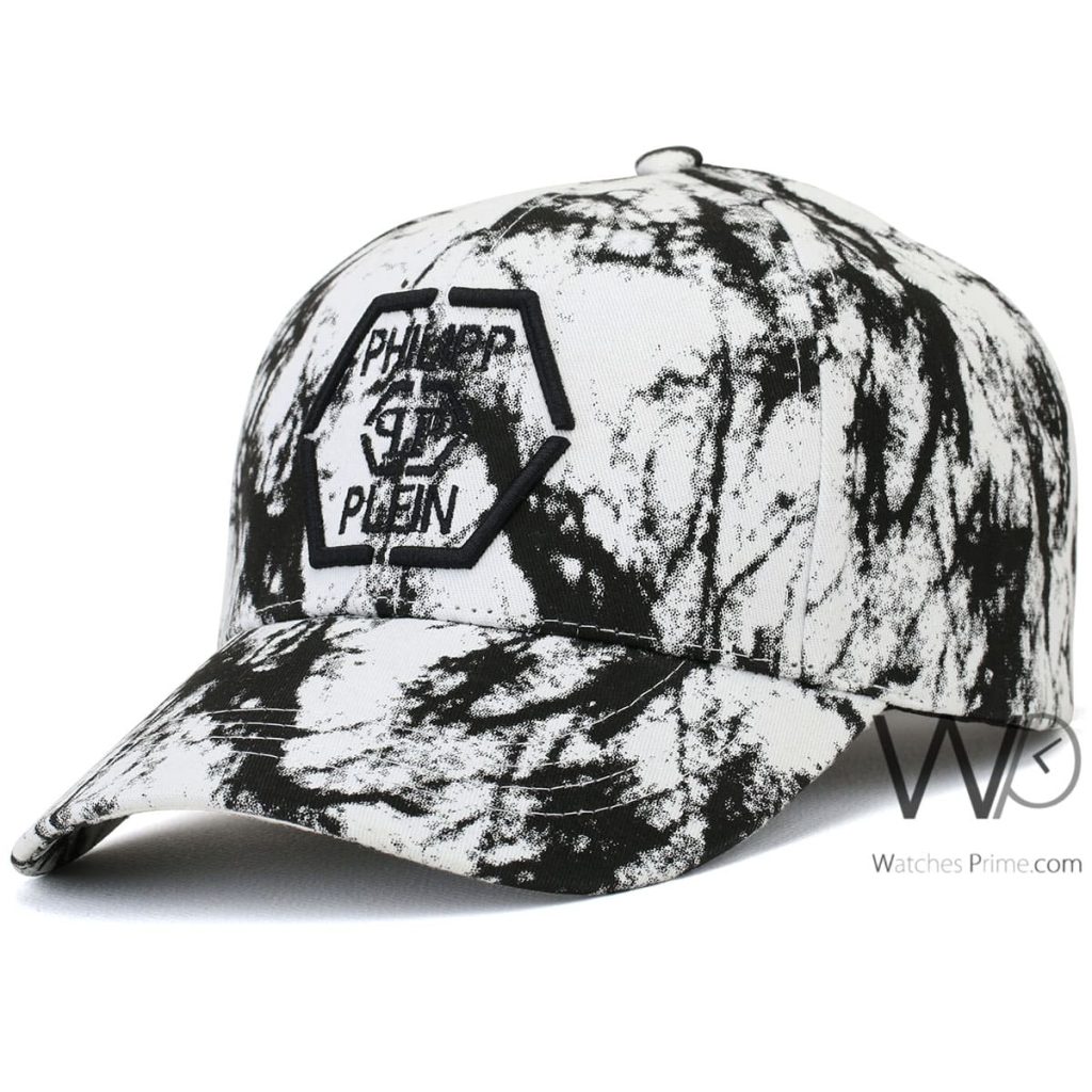 Philipp Plein Camouflaged Baseball Cotton Cap | Watches Prime