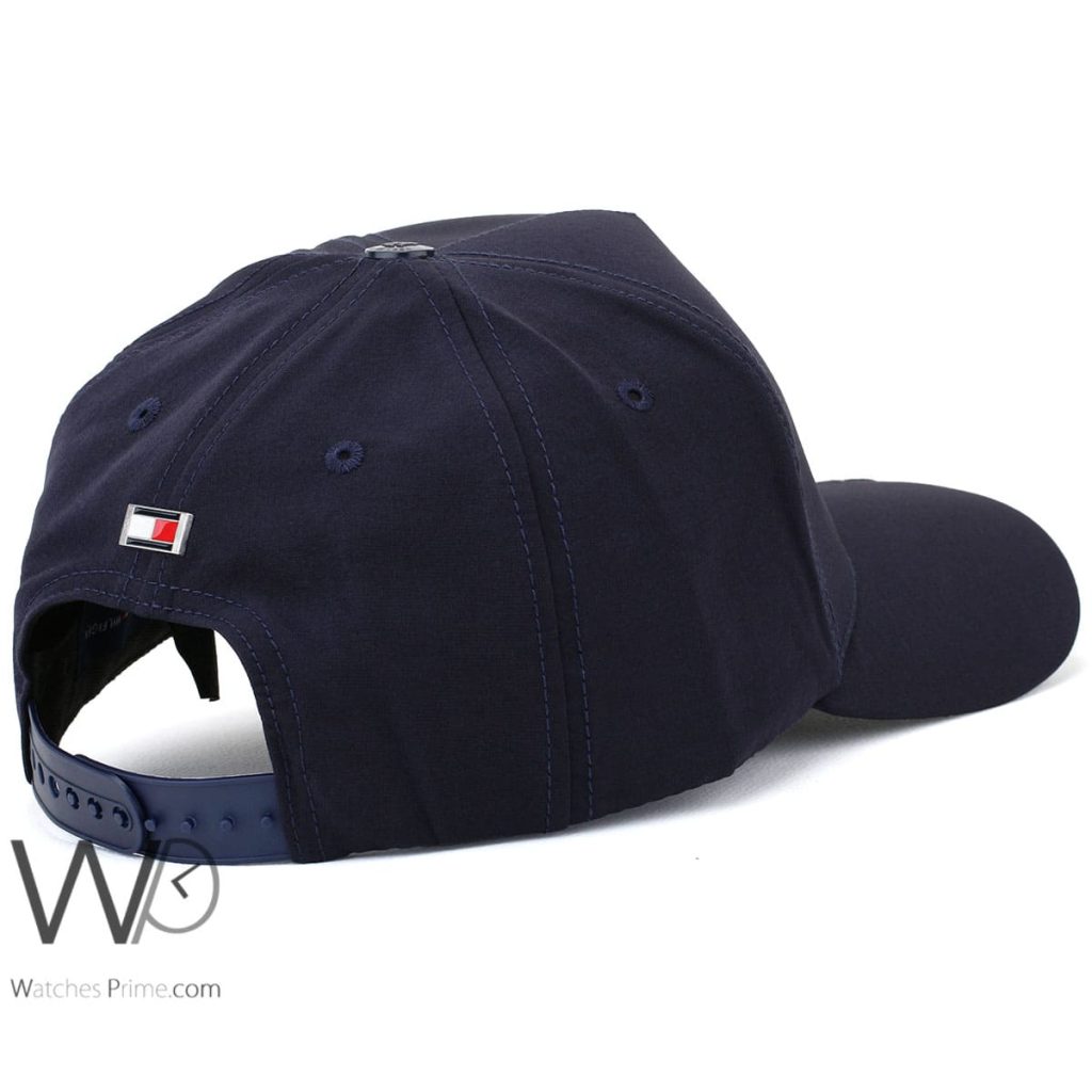 Tommy Hilfiger TH Navy Blue Baseball Cap | Watches Prime