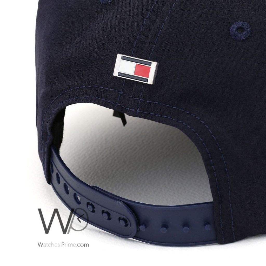 Tommy Hilfiger TH Navy Blue Baseball Cap | Watches Prime