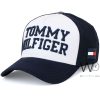 Tommy Hilfiger TH White Blue Baseball Cap | Watches Prime