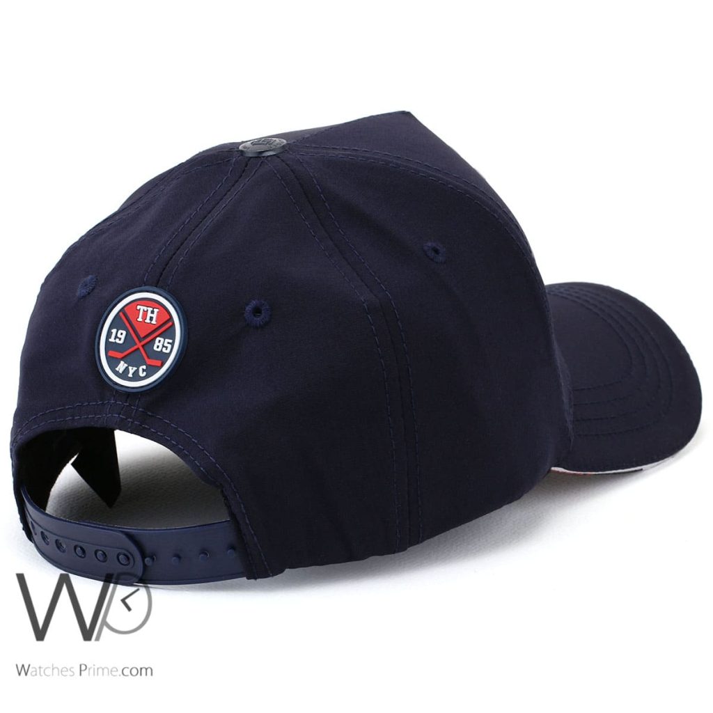 Tommy Hilfiger TH Navy Blue Baseball Cap | Watches Prime