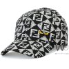 Fendi Roma FF Black White baseball Cap | Watches Prime