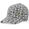 Fendi Roma FF Gray White Cotton baseball Cap | Watches Prime