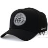 Vercase Gianni Black Cotton baseball Cap | Watches Prime