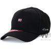 Tommy Hilfiger TH Black Baseball Cap | Watches Prime