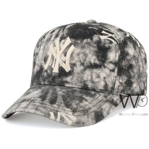 Baseball new york yankees ny cap camouflaged beige cotton hat