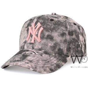 Baseball new york yankees ny cap camouflaged pink cotton hat