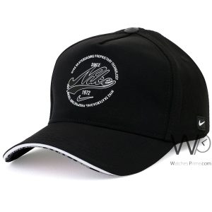 Baseball nike cap black cotton hat