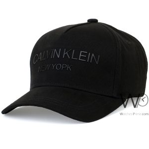 Calvin klein ck new york baseball cap black cotton hat