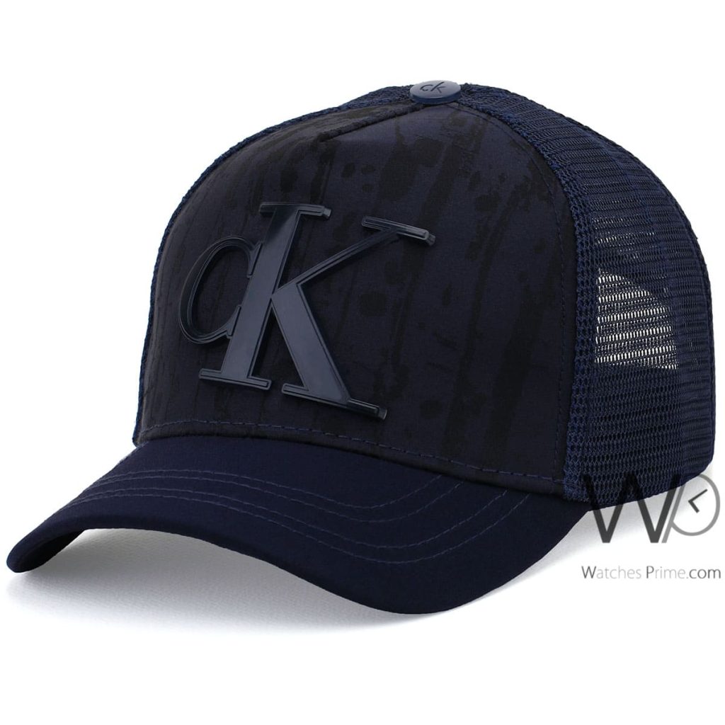 Calvin Klein CK Navy Blue mesh Cap | Watches Prime