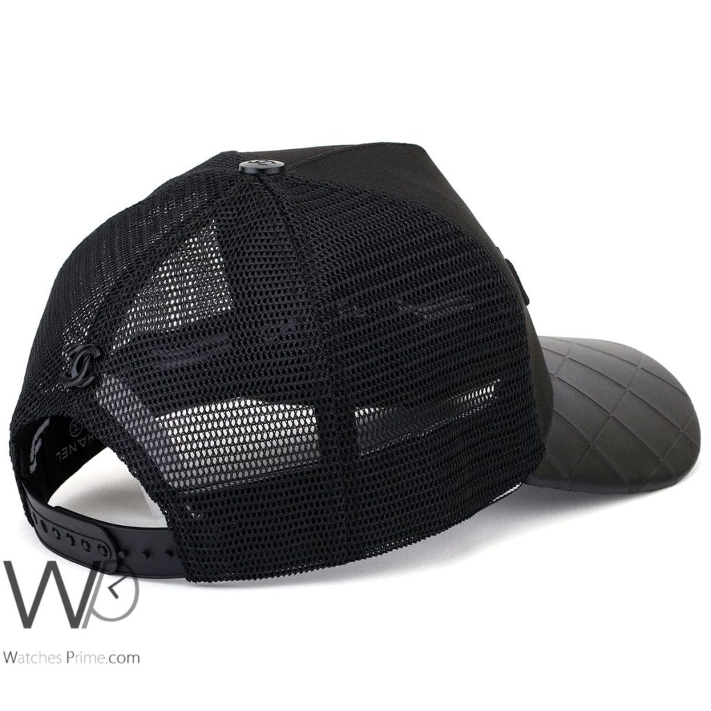 Chanel Black Mesh Cap | Watches Prime