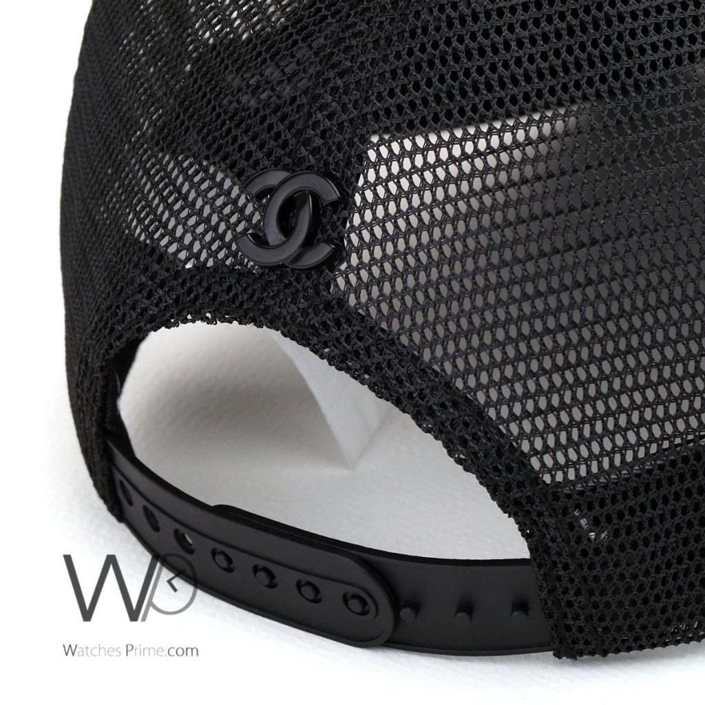 Chanel Black Mesh Cap | Watches Prime