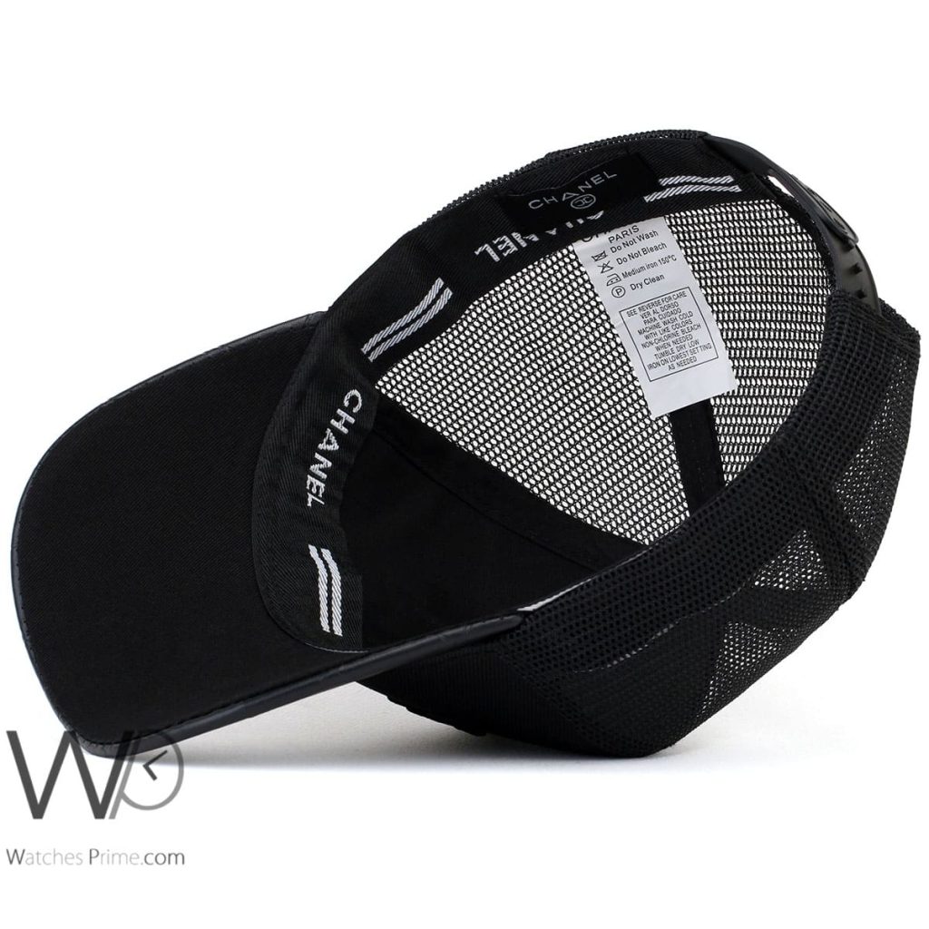 Chanel Black Mesh Cap | Watches Prime