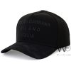 Dolce Gabbana DG Black Baseball Cap | Watches Prime