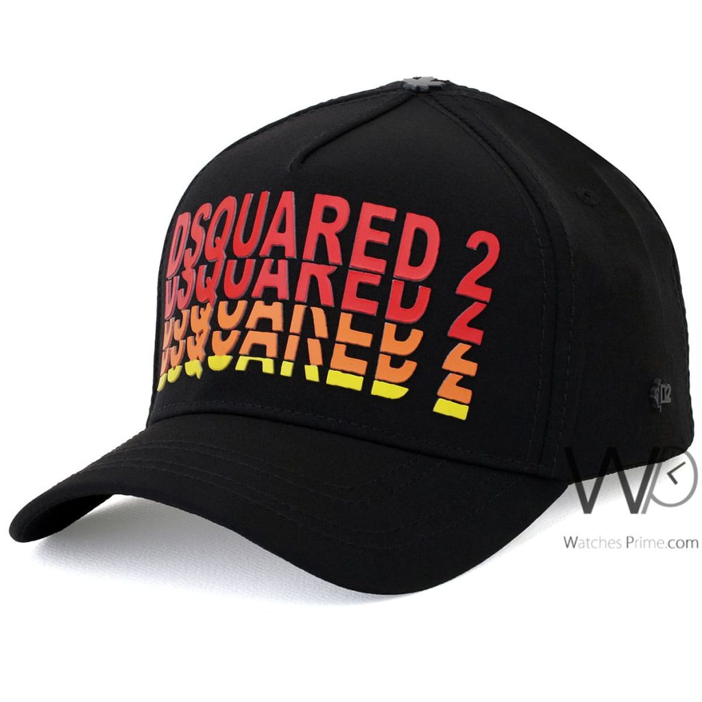 Dsquared2 Black Baseball Cap | Watches Prime