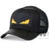 Fendi Roma Eye Black mesh snapback Cap | Watches Prime