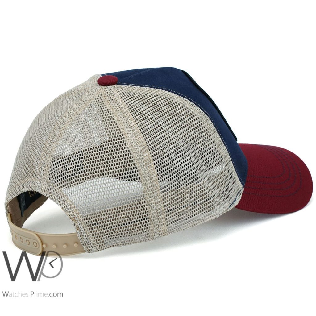 Goorin Bros Trucker Bear Blue Red Cap | Watches Prime