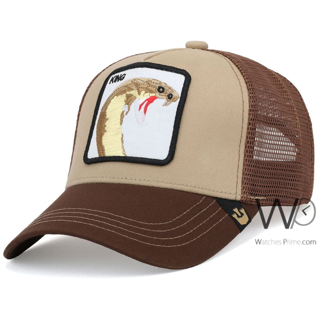 Goorin Bros Trucker King Brown Cap | Watches Prime