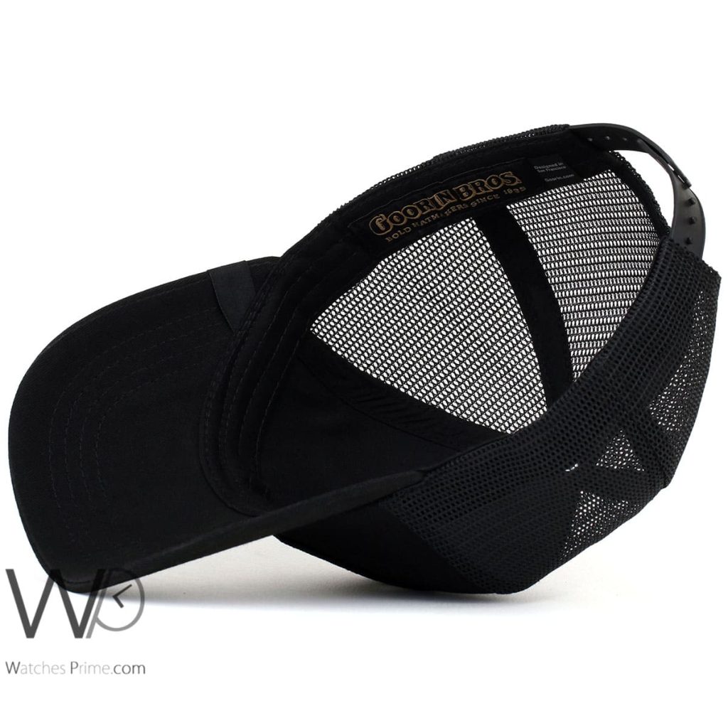 Goorin Bros Trucker Black Cap | Watches Prime