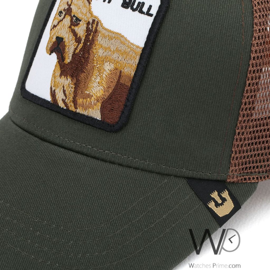 Goorin Bros Trucker Pit Bull brown Cap | Watches Prime